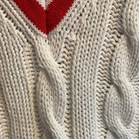 Tommy Hilifiger 100% cotton cable knit sweater.. vintage - Picture 4 of 5